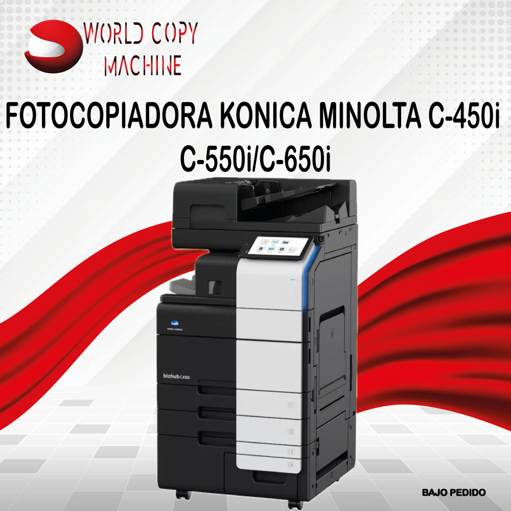 Copiadora Konica Minolta C450i 550i 650i