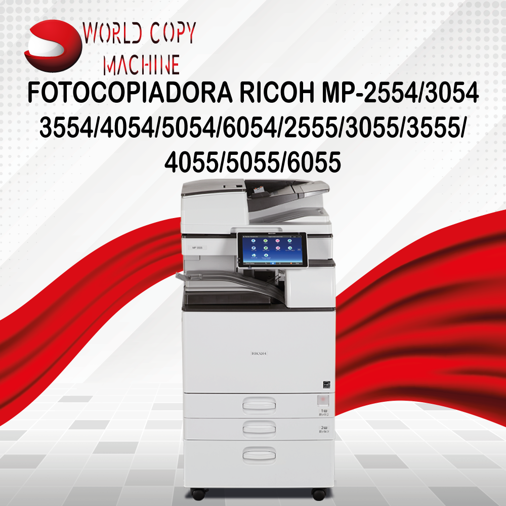 Copiadora Ricoh mp2554 2555 4055 6055