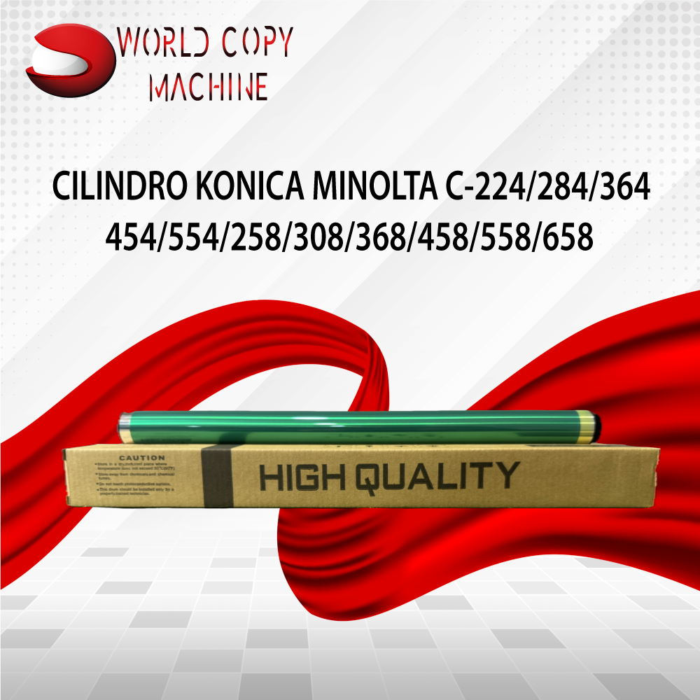 Cilindro Konica Minolta C284 454 308 368 558 658 250i 300i 450i Quito Lago Agrio