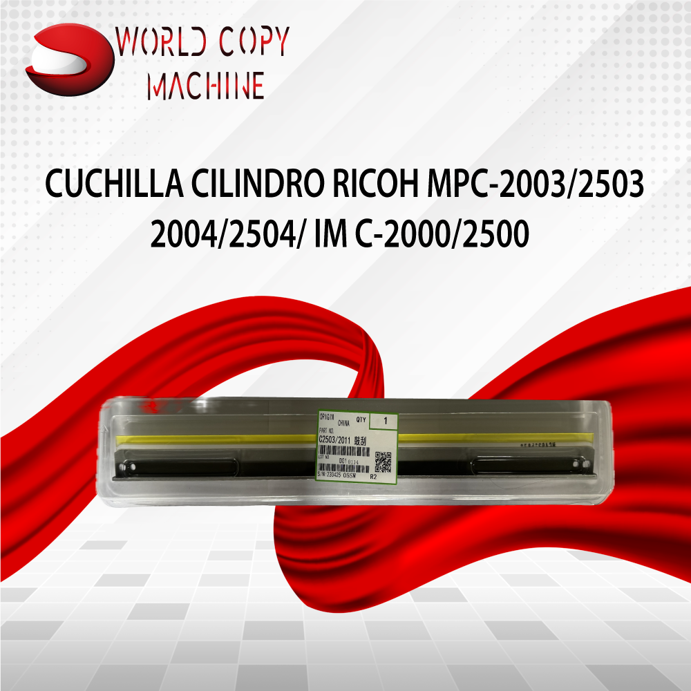 Cuchilla cilindro Ricoh mpc2003 2504 2004 imc2000 2500 Quito lago agrio