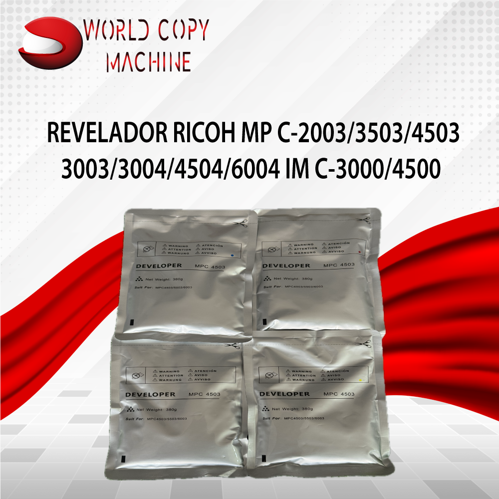 Revelador Ricoh mpc3003 3004 4504 imc3000 4500 Quito lago agrio
