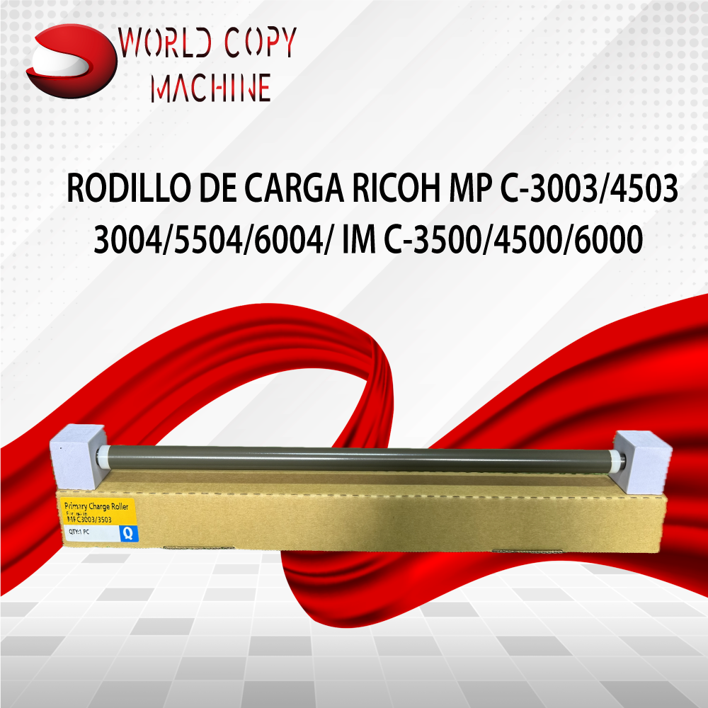 Rodillo de carga ricoh mpc3003 3004 4504 imc3000 4500 Quito lago agrio