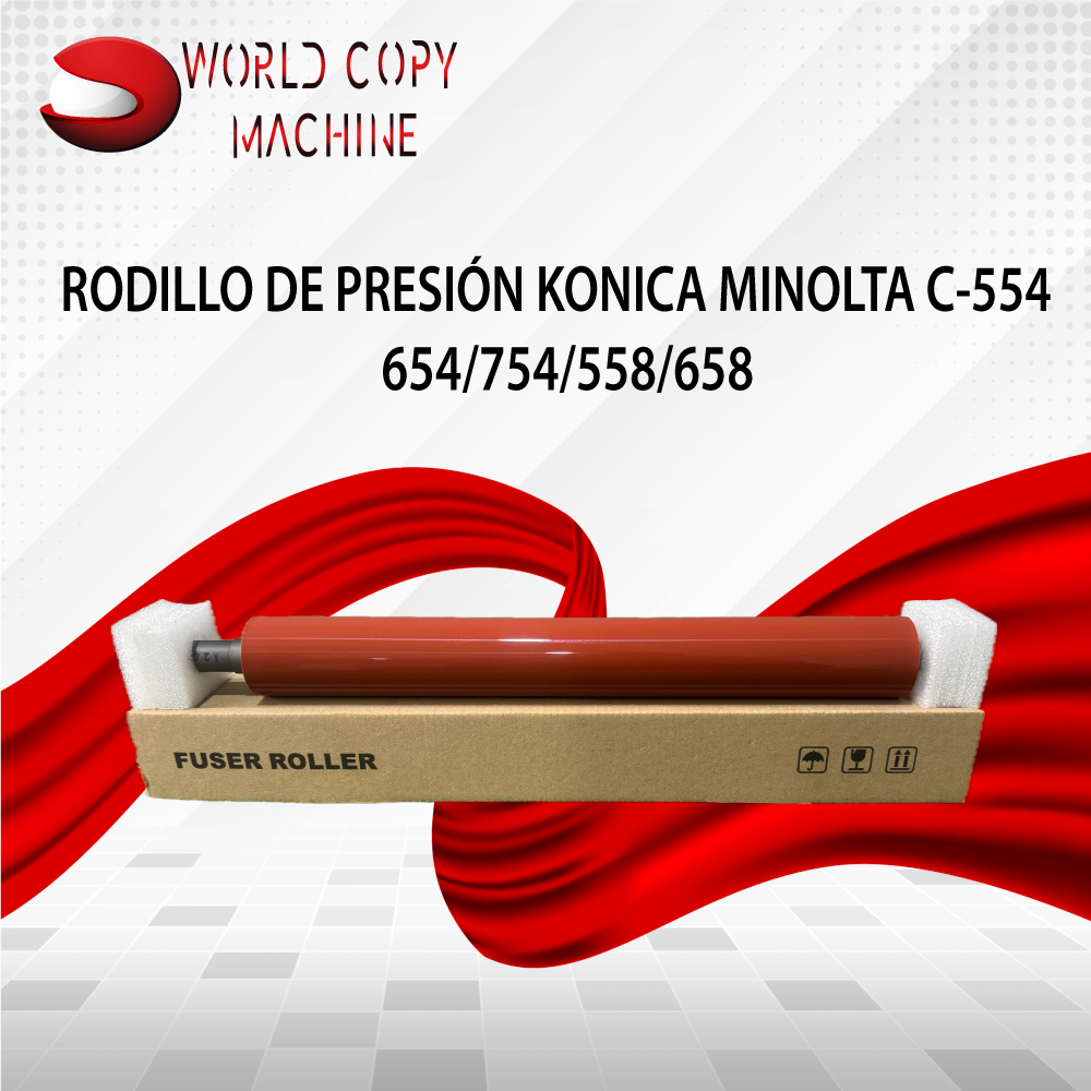 Rodillo Presión Konica Minolta C554 654 754 558 658 Quito Lago Agrio