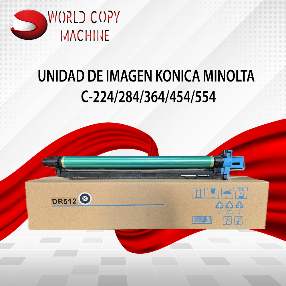 Unidad de imagen Konica Minolta C284 364 454 554 Quito Lago Agrio