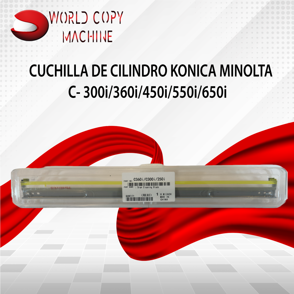 Cuchilla de cilindro Konica Minolta c300i