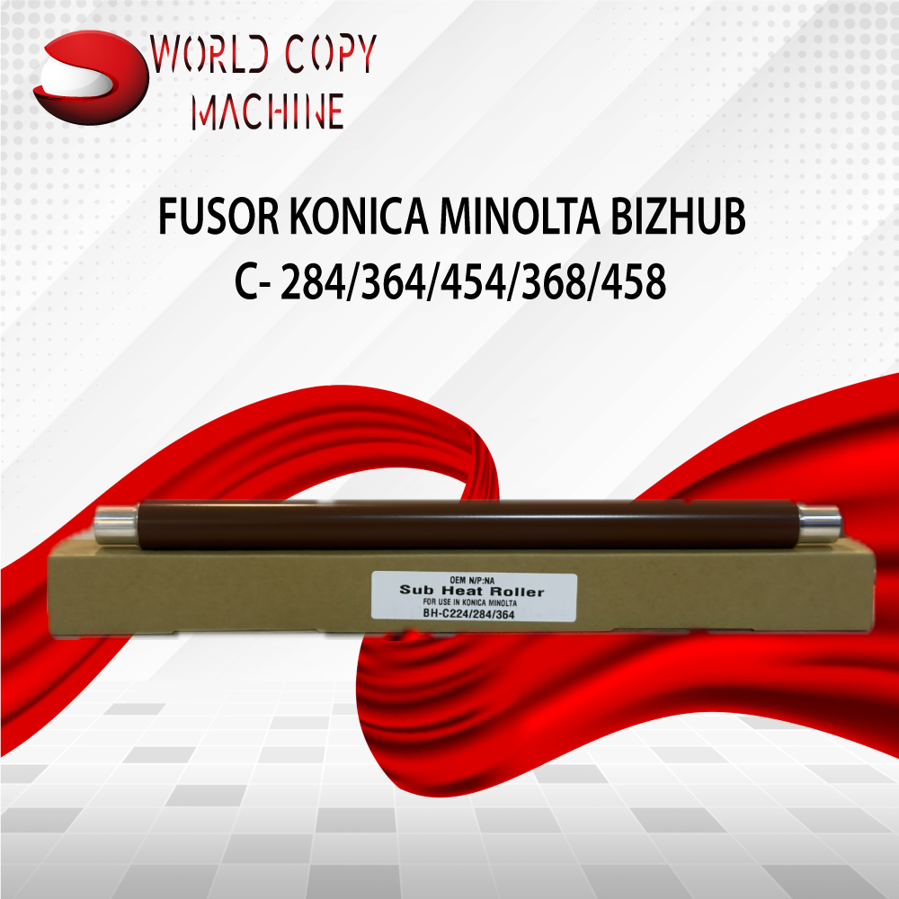 Rodillo fusor Konica Minolta