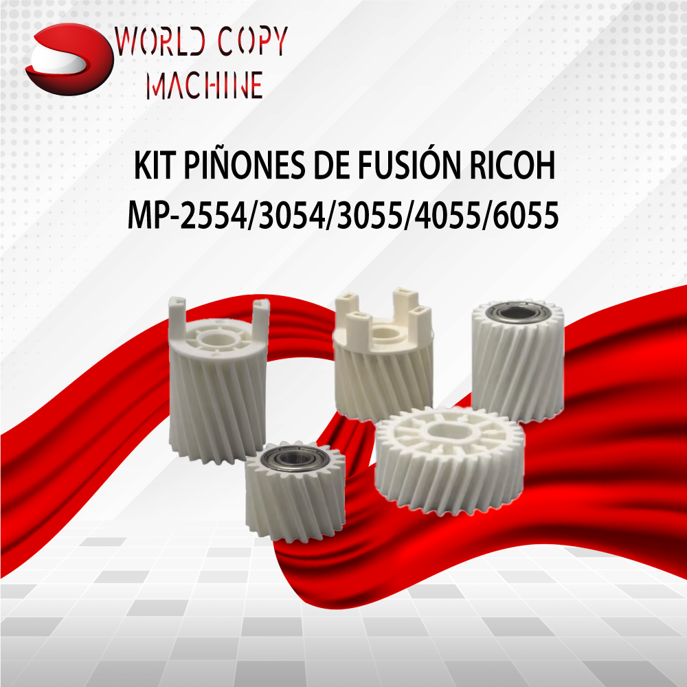 Kit piñones de fusión Ricoh mp2554