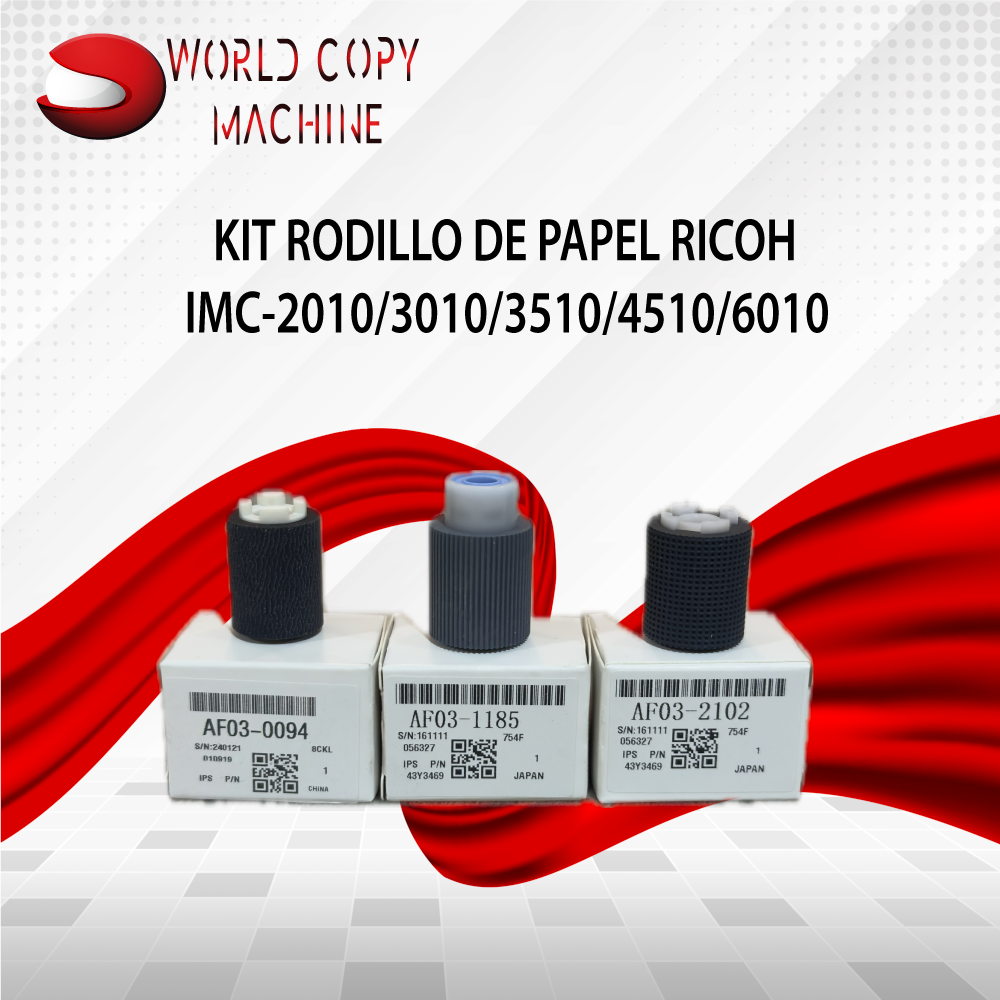 Kit poleas Ricoh IMC-3010/4510