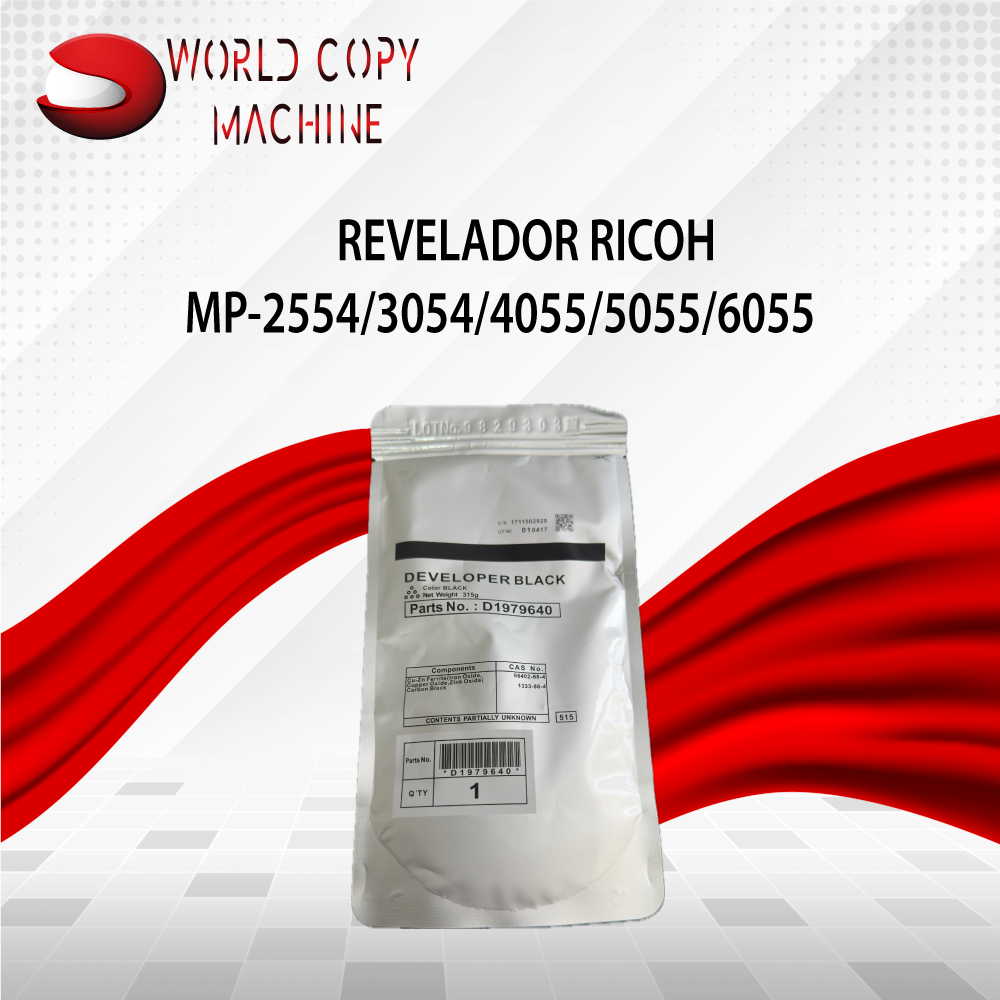 Revelador Ricoh MP-2554/4054/5005