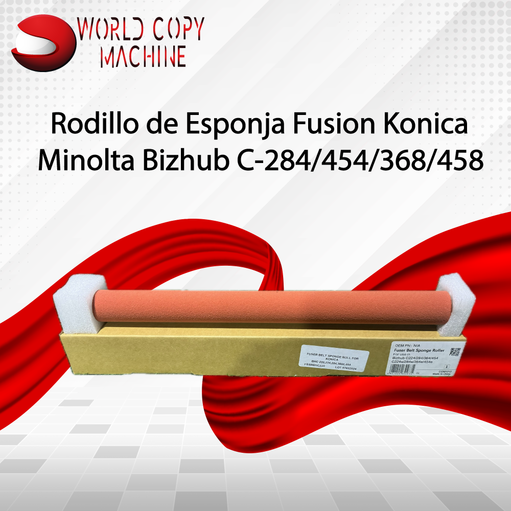 Rodillo de esponja Konica Minolta