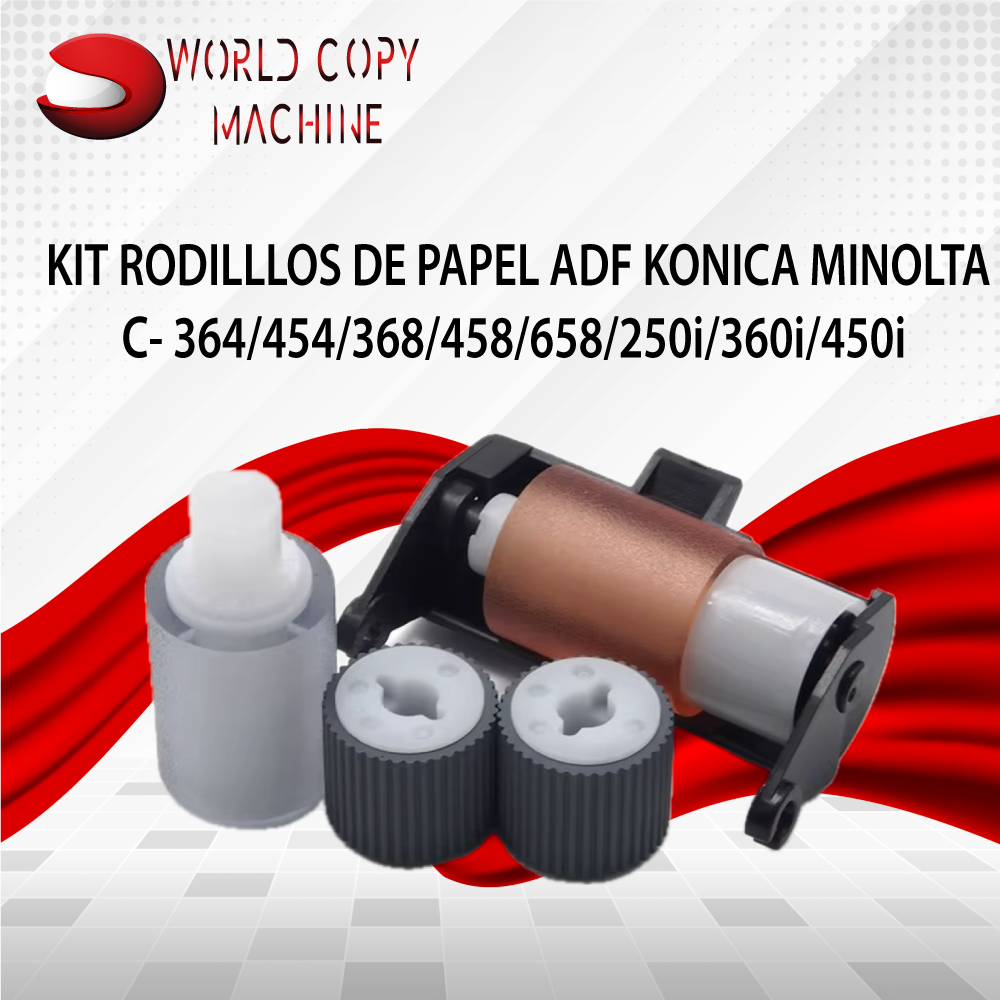 Kit poleas ADF Konica Minolta