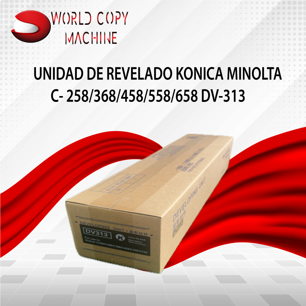 Unidad de revelado Konica Minolta c458